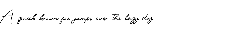 Preview of Brilian Signature Regular font