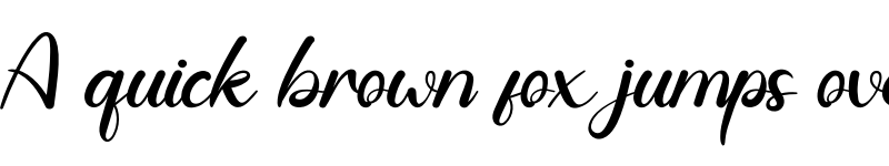 Preview of Brillian Smile Regular font