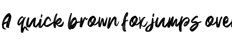 Preview of Brilliant Mastaka Regular font