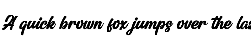 Preview of Brilliant Regular font