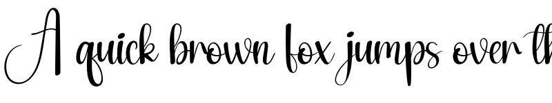 Preview of Brilliant Student Regular font