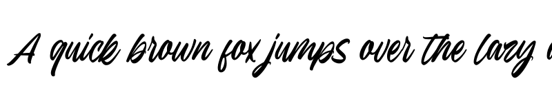 Preview of Brilliant Youth Regular font