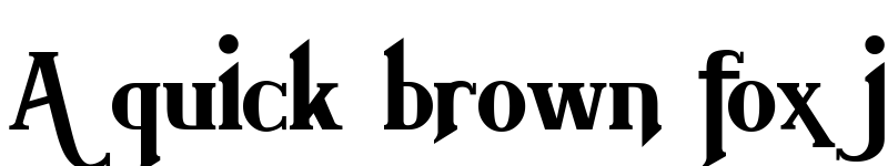 Preview of BrimborionAlter Regular font