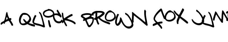 Preview of Bring tha noize Regular font