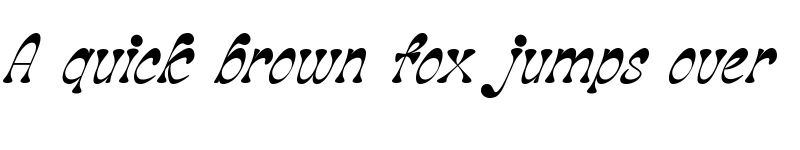 Preview of Brioche Regular font