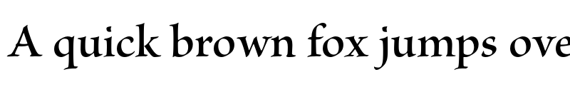 Preview of Brioso Pro Subhead SemiBold font