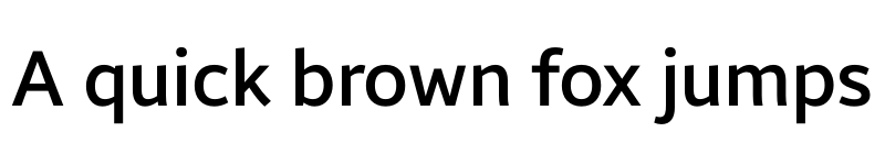 Preview of Brisa Sans Medium font