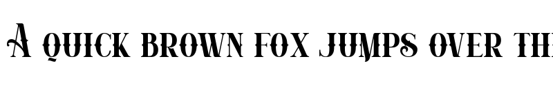 Preview of Bristol maver Regular font