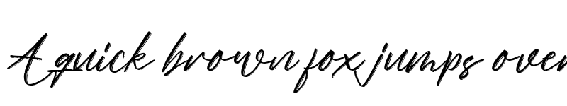 Preview of Britania Sign Regular font