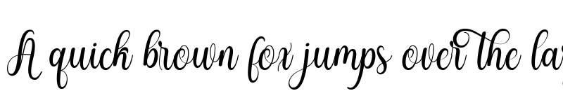 Preview of Brithania Regular font