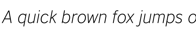 Preview of British Council Sans Light Italic font
