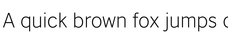 Preview of British Council Sans Light font