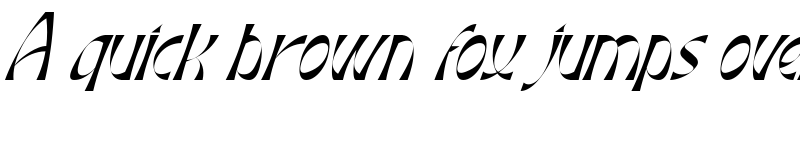 Preview of British Throne Demo Italic font