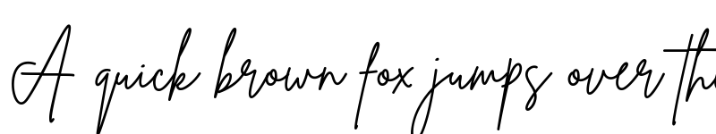Preview of Brittany Signature Regular font