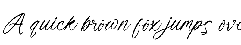 Preview of Brittney Morgareta Regular font