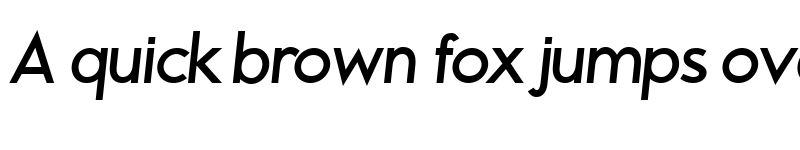 Preview of Brixton Bold Oblique font