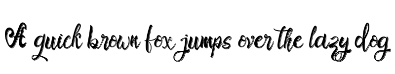 Preview of Bro Rintto Regular font