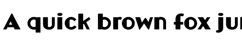 Preview of Broadacre Medium 3 font
