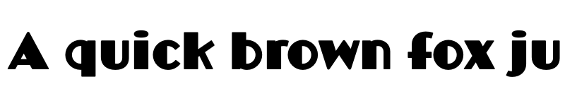 Preview of Broadacre Medium 4 font