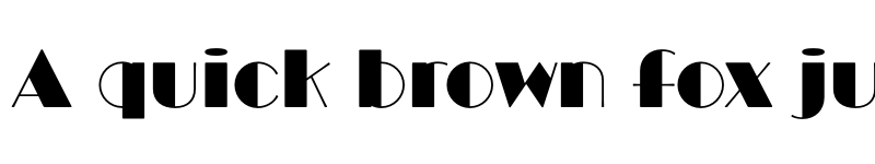 Preview of Broadacre Thin 4 font
