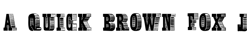 Preview of Broadcast Titling Regular font