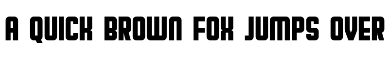 Preview of Broadway Flat Regular font