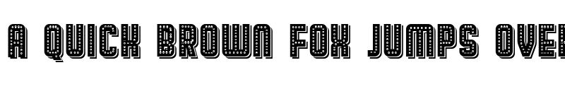 Preview of Broadway Shadow Regular font