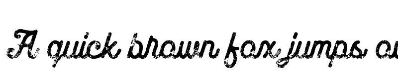 Preview of Brocades Script Demo font