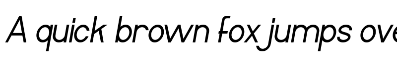 Preview of Brockheart Demo Bold Italic font