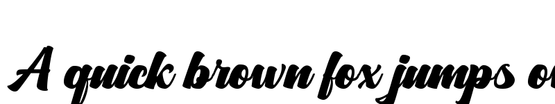 Preview of Brocky Regular font