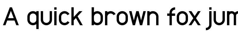 Preview of Broder Bold Regular font