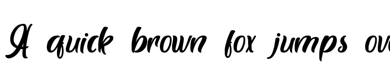 Preview of Brogads Regular font