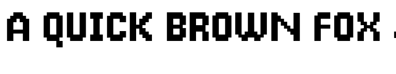 Preview of Broken Console Bold font