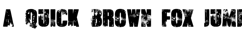 Preview of Broken Detroit Regular font