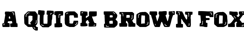 Preview of Broken Empire Regular font