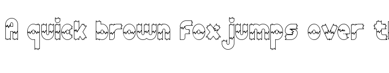 Preview of Broken Trunk Demo Outline font