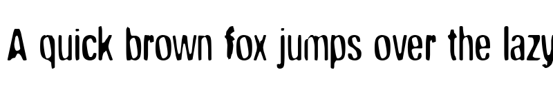 Preview of Broken Wing Regular font