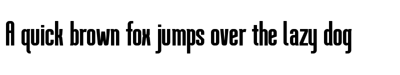 Preview of BROKENZ Regular font