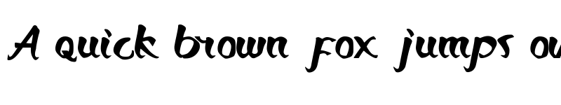 Preview of Bronkos Regular font