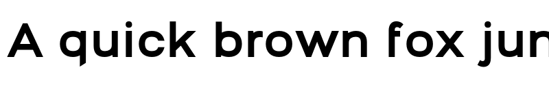 Preview of Bronova Bold font