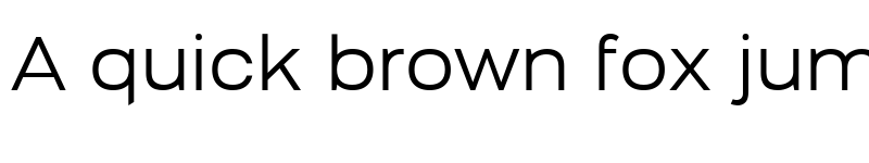 Preview of Bronova Regular font
