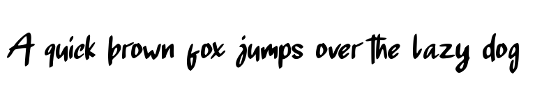 Preview of Brontoseno Regular font