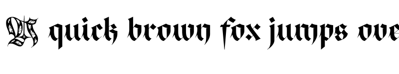 Preview of Bronzion Deco PERSONAL USE Regular font