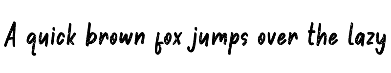 Preview of Brooklyne Midnight Brush Regular font