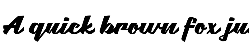 Preview of Brotha Script Regular font