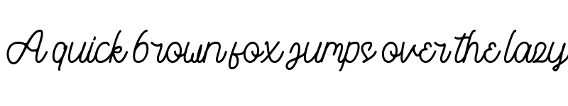 Preview of Brothen Script Regular font