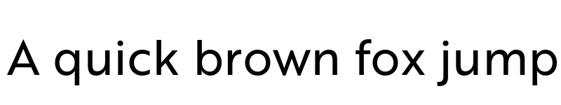 Preview of Brother 1816 Regular font