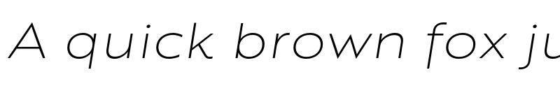 Preview of Brother XL Thin Italic font