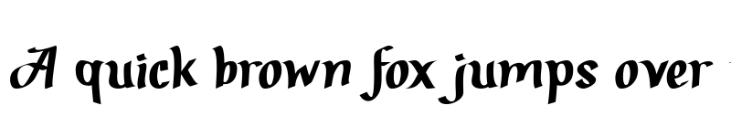 Preview of Brother Zoned Regular font