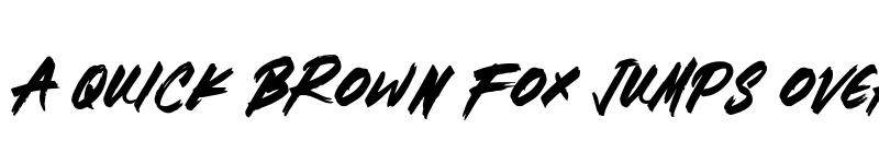 Preview of Brotherhood Regular font